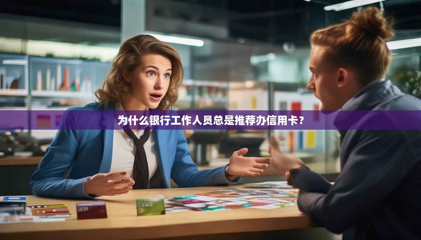 为什么银行工作人员总是推荐办信用卡？
