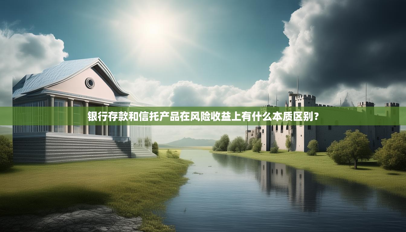 银行存款和信托产品在风险收益上有什么本质区别？