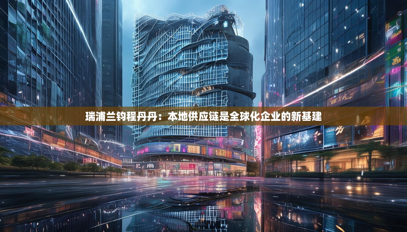 瑞浦兰钧程丹丹：本地供应链是全球化企业的新基建