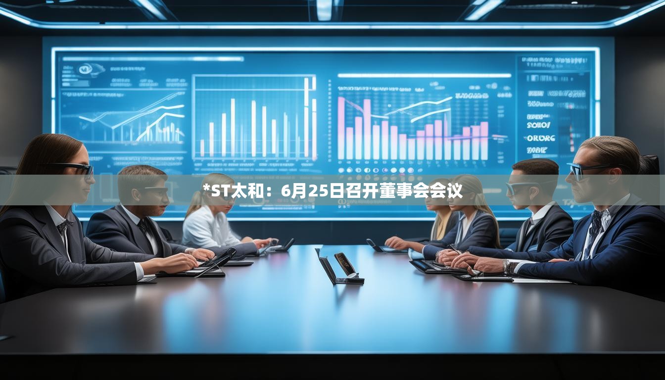 *ST太和：6月25日召开董事会会议