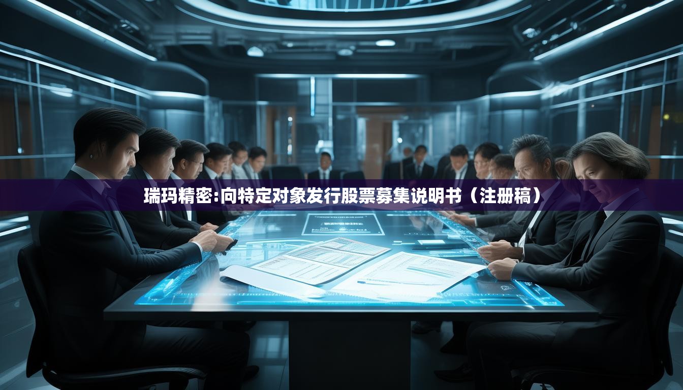 瑞玛精密:向特定对象发行股票募集说明书（注册稿）
