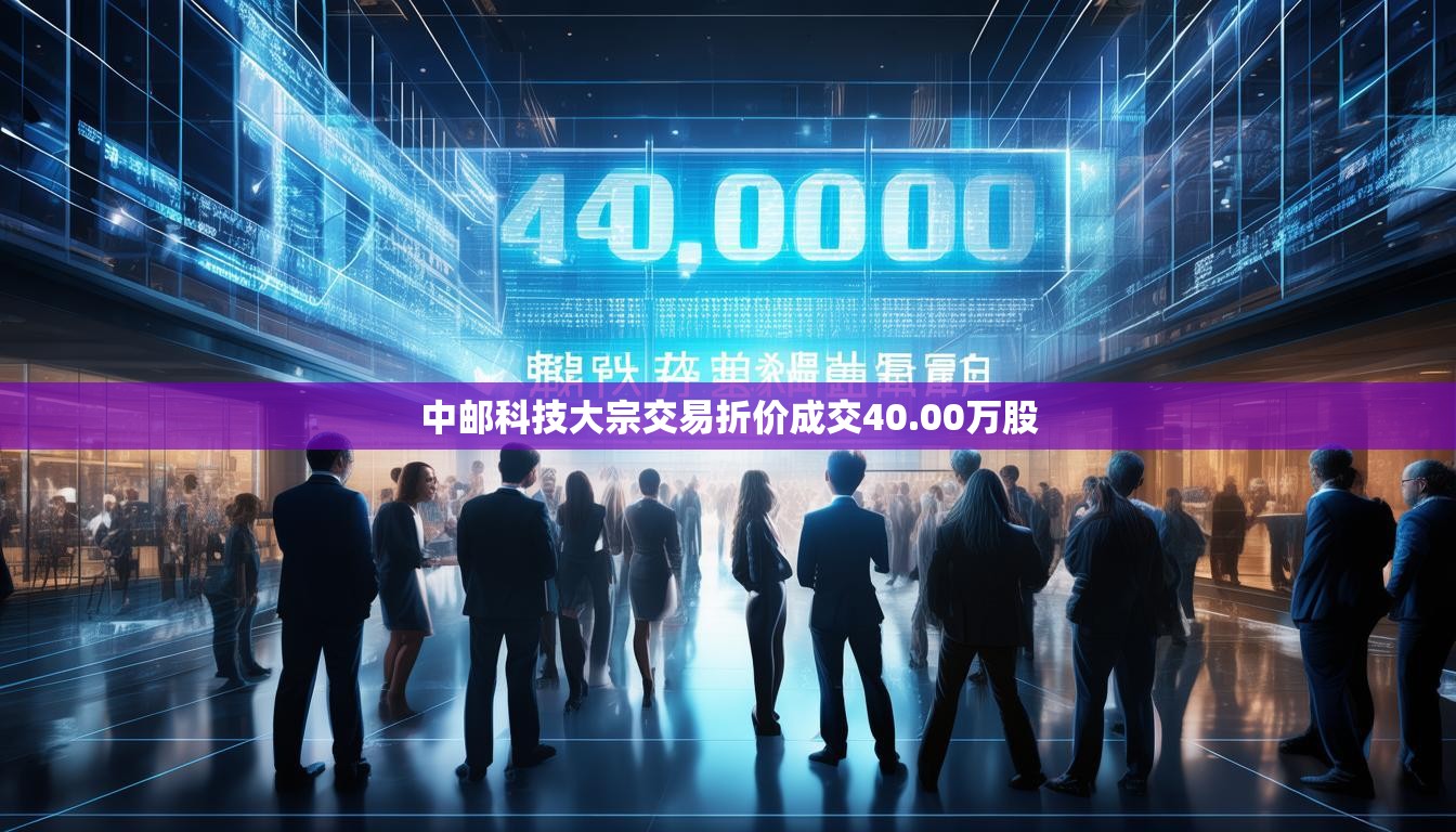 中邮科技大宗交易折价成交40.00万股