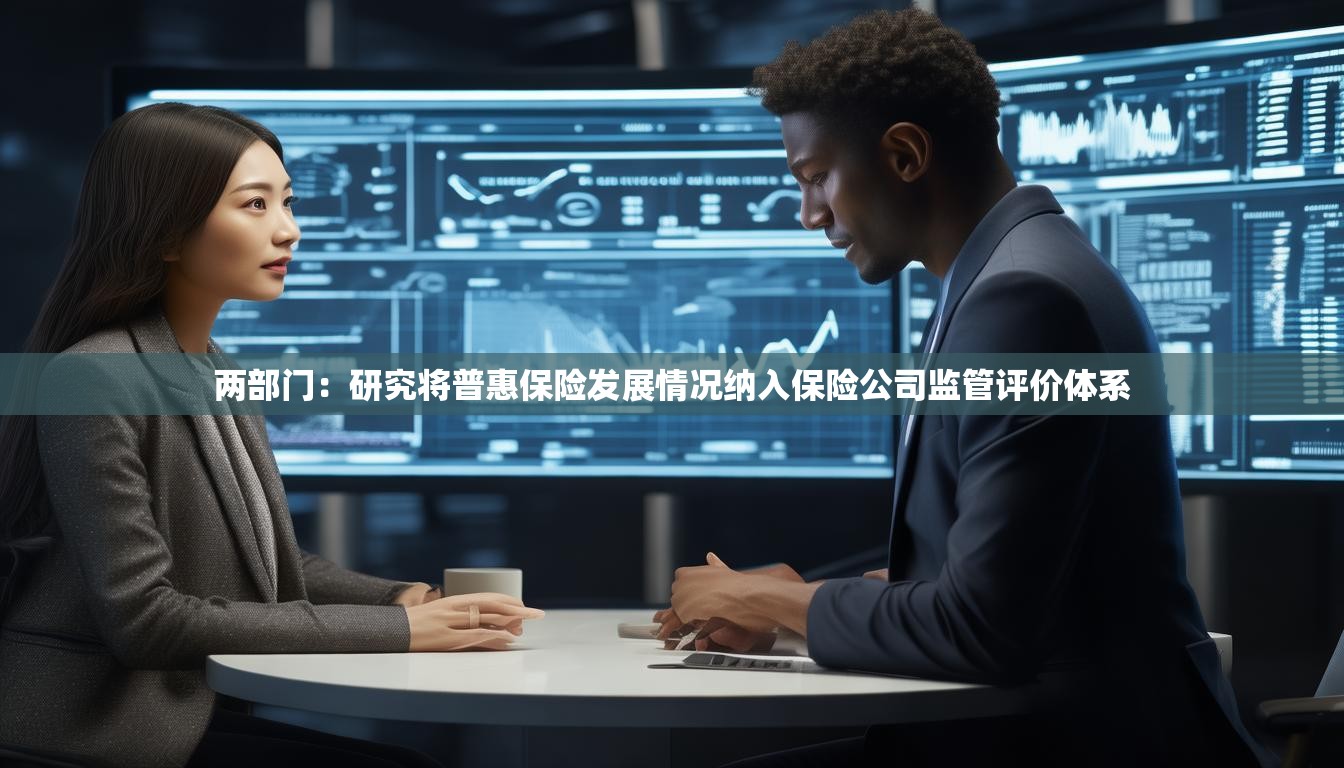 两部门：研究将普惠保险发展情况纳入保险公司监管评价体系