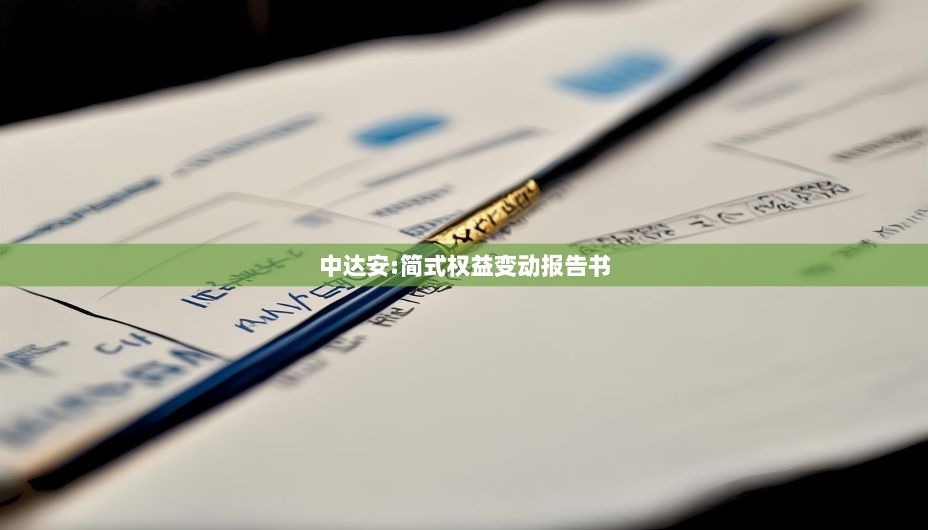 中达安:简式权益变动报告书