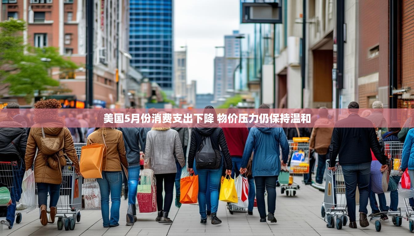 美国5月份消费支出下降 物价压力仍保持温和