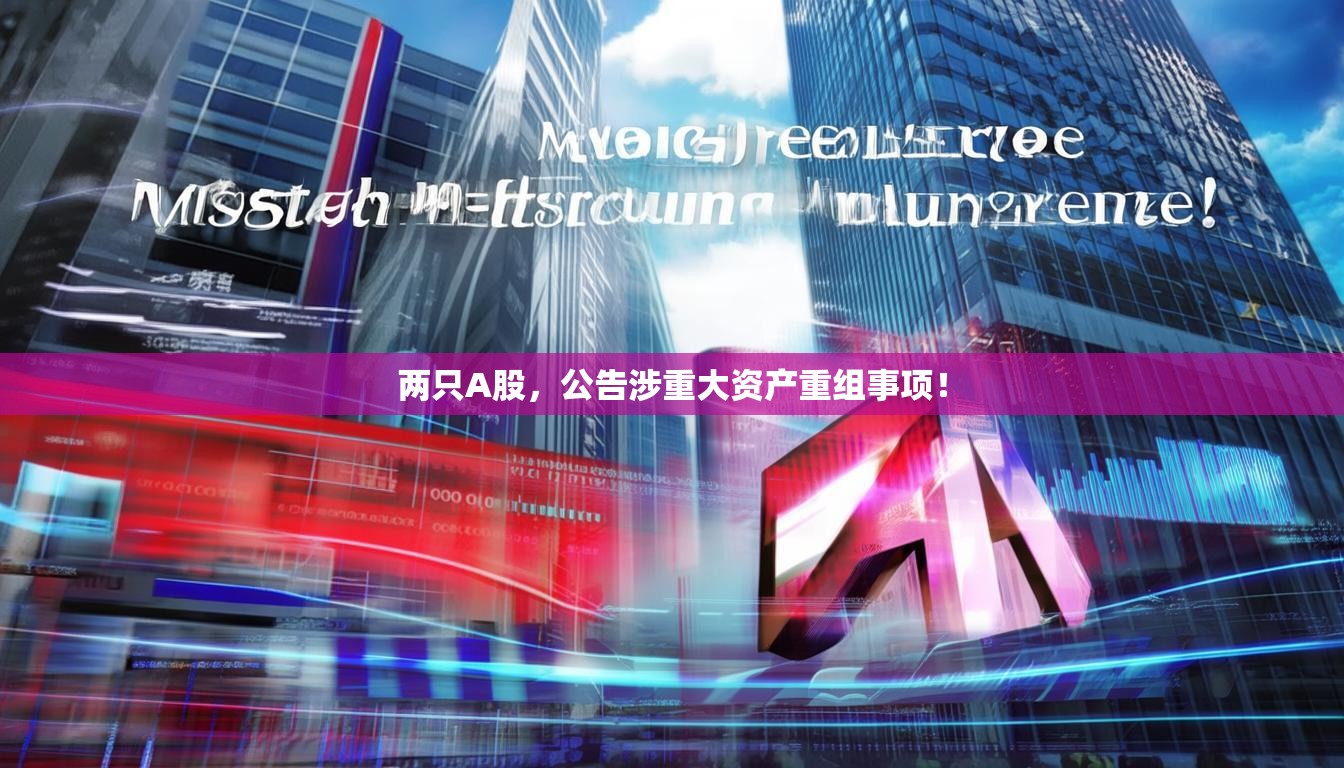 两只A股，公告涉重大资产重组事项！