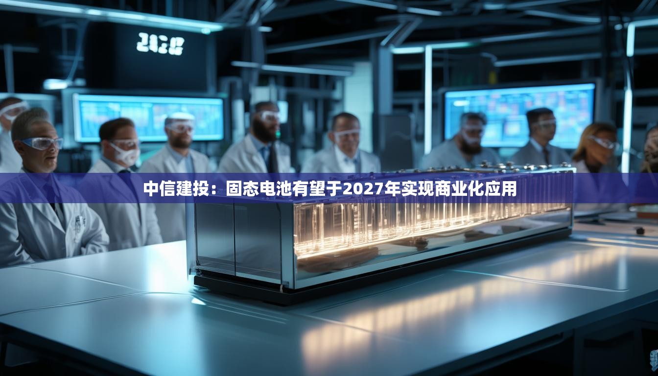 中信建投：固态电池有望于2027年实现商业化应用