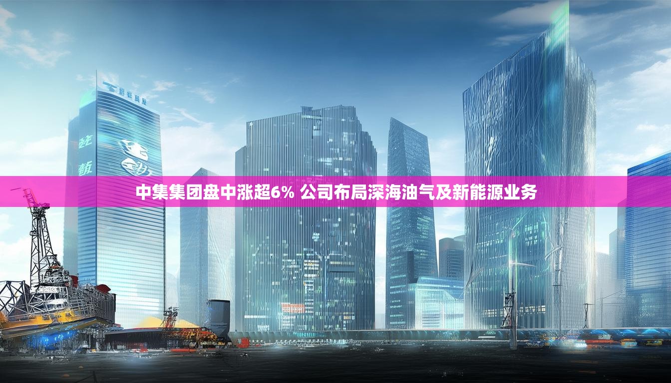 中集集团盘中涨超6% 公司布局深海油气及新能源业务