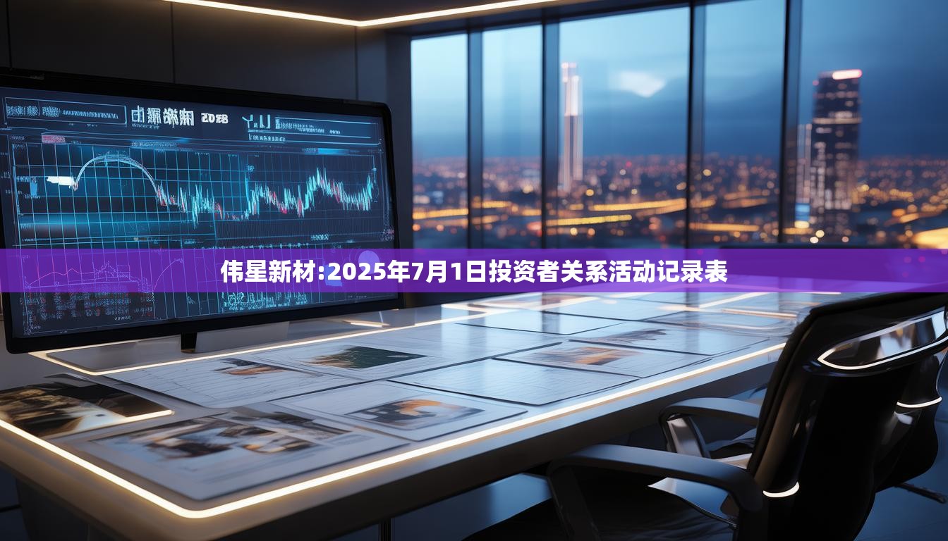 伟星新材:2025年7月1日投资者关系活动记录表