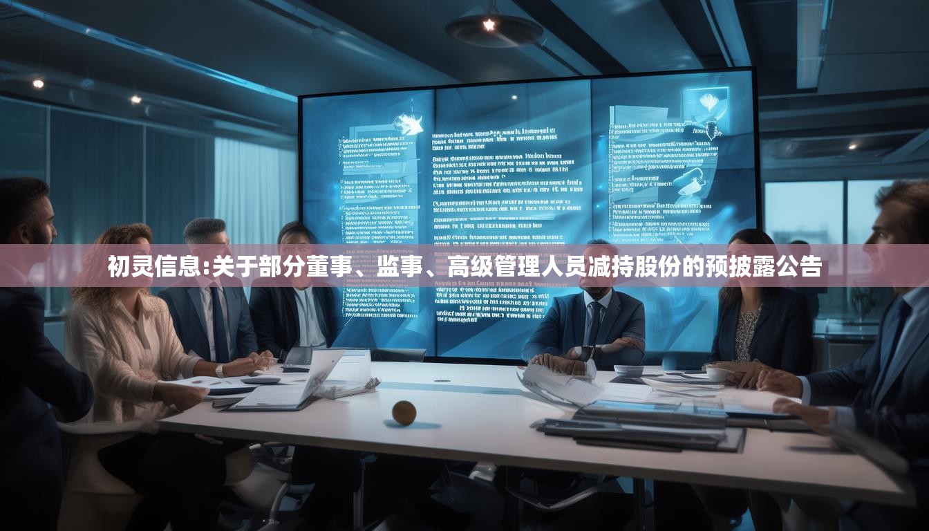 初灵信息:关于部分董事、监事、高级管理人员减持股份的预披露公告