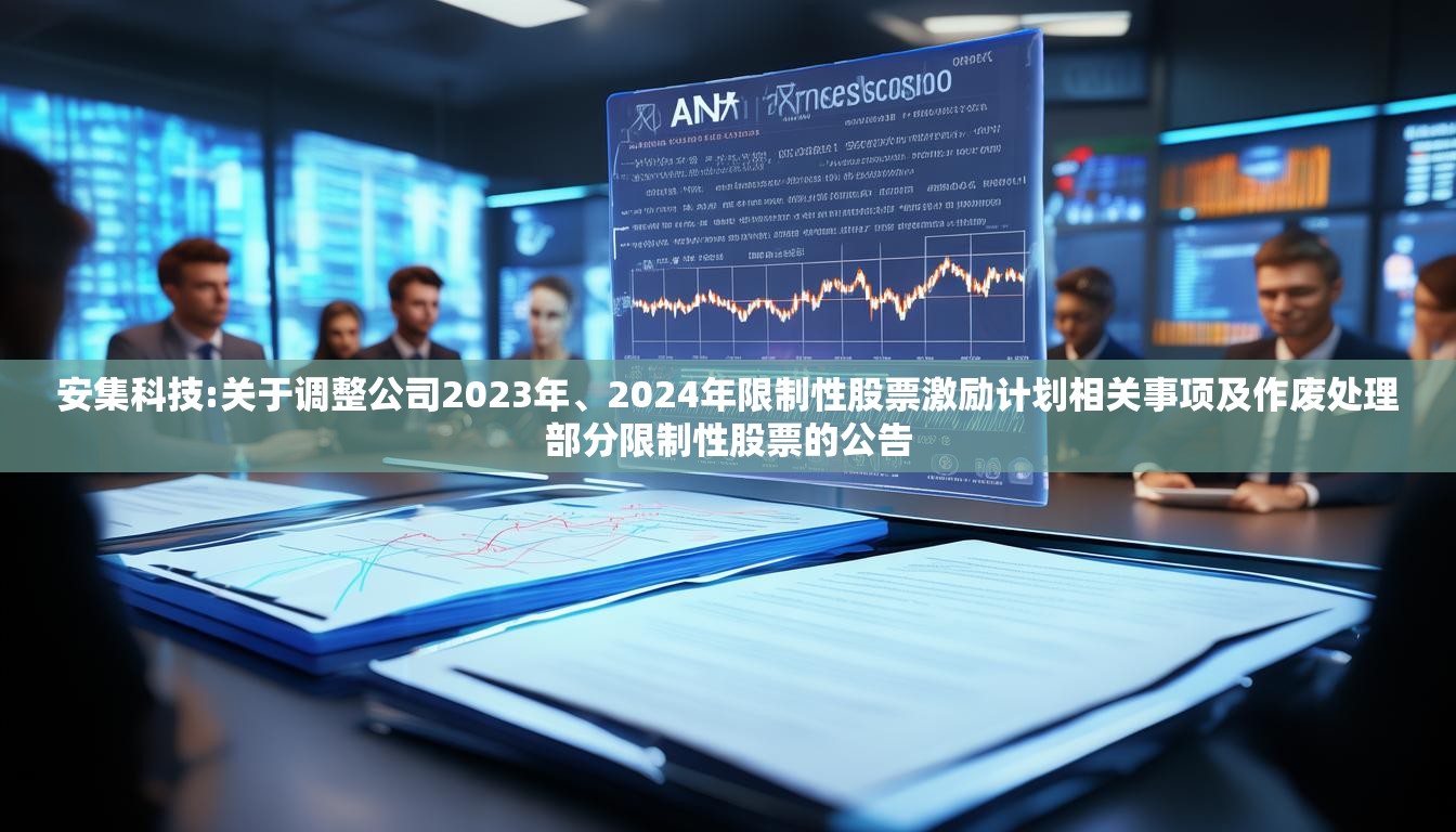 安集科技:关于调整公司2023年、2024年限制性股票激励计划相关事项及作废处理部分限制性股票的公告