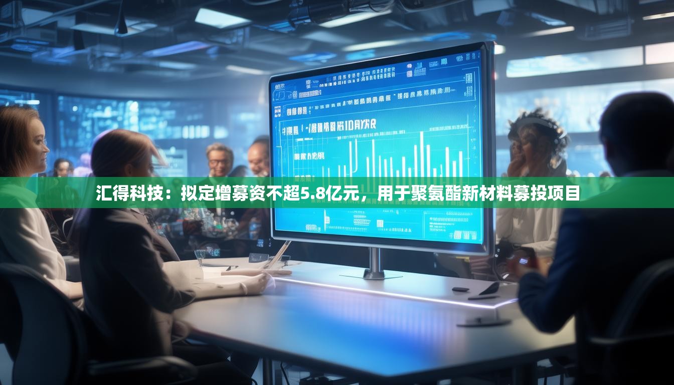 汇得科技：拟定增募资不超5.8亿元，用于聚氨酯新材料募投项目