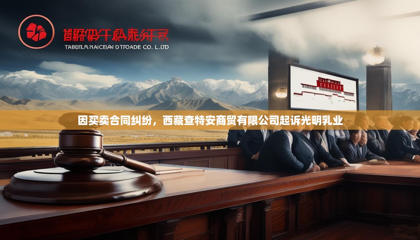 因买卖合同纠纷，西藏查特安商贸有限公司起诉光明乳业