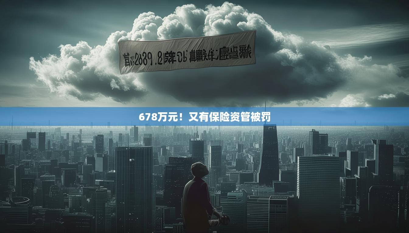 678万元！又有保险资管被罚