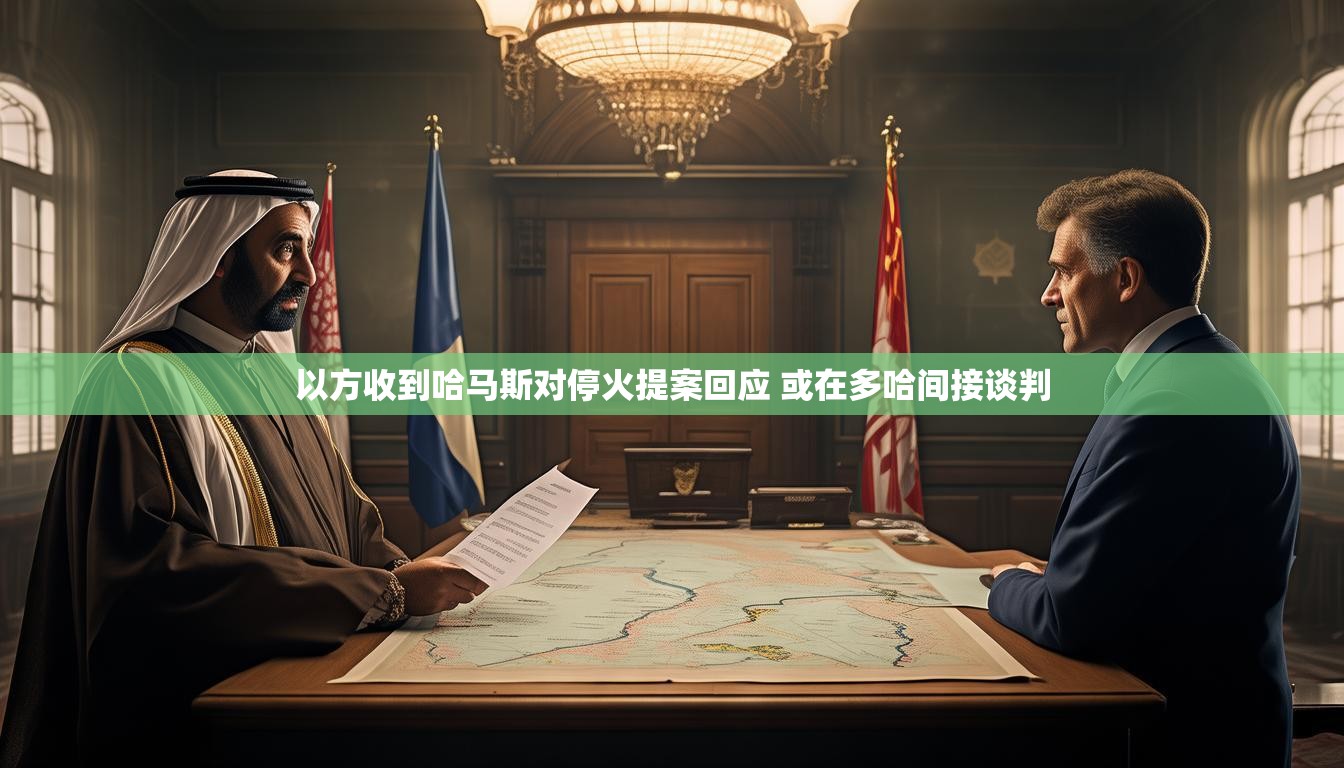 以方收到哈马斯对停火提案回应 或在多哈间接谈判