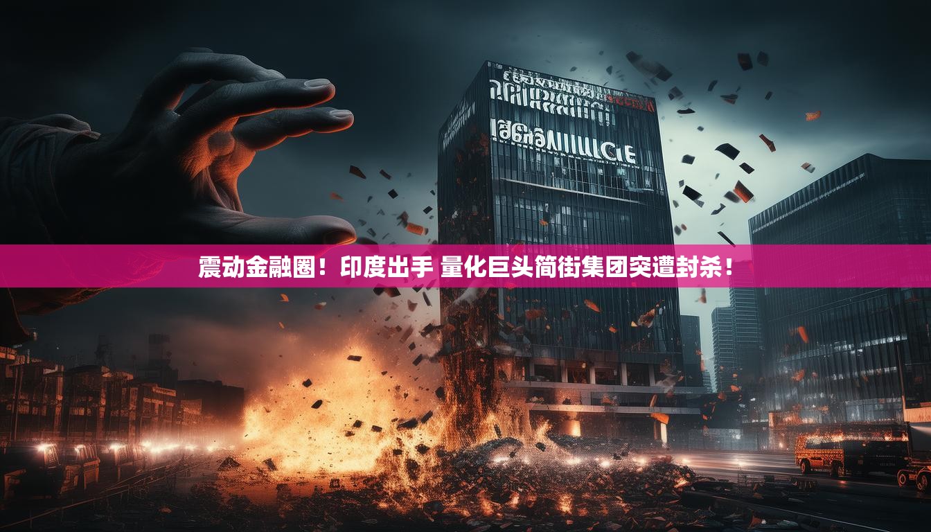 震动金融圈！印度出手 量化巨头简街集团突遭封杀！