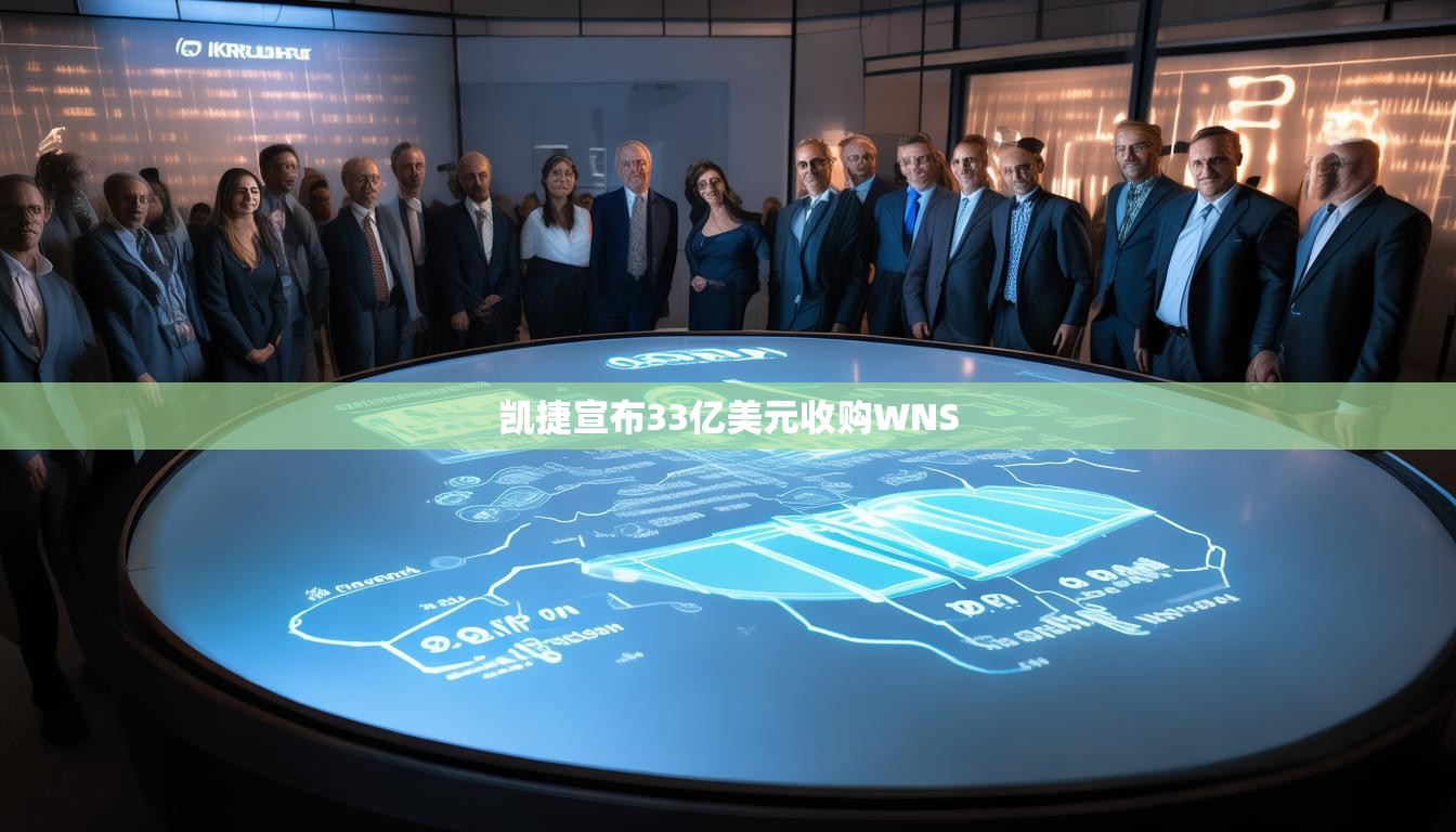 凯捷宣布33亿美元收购WNS