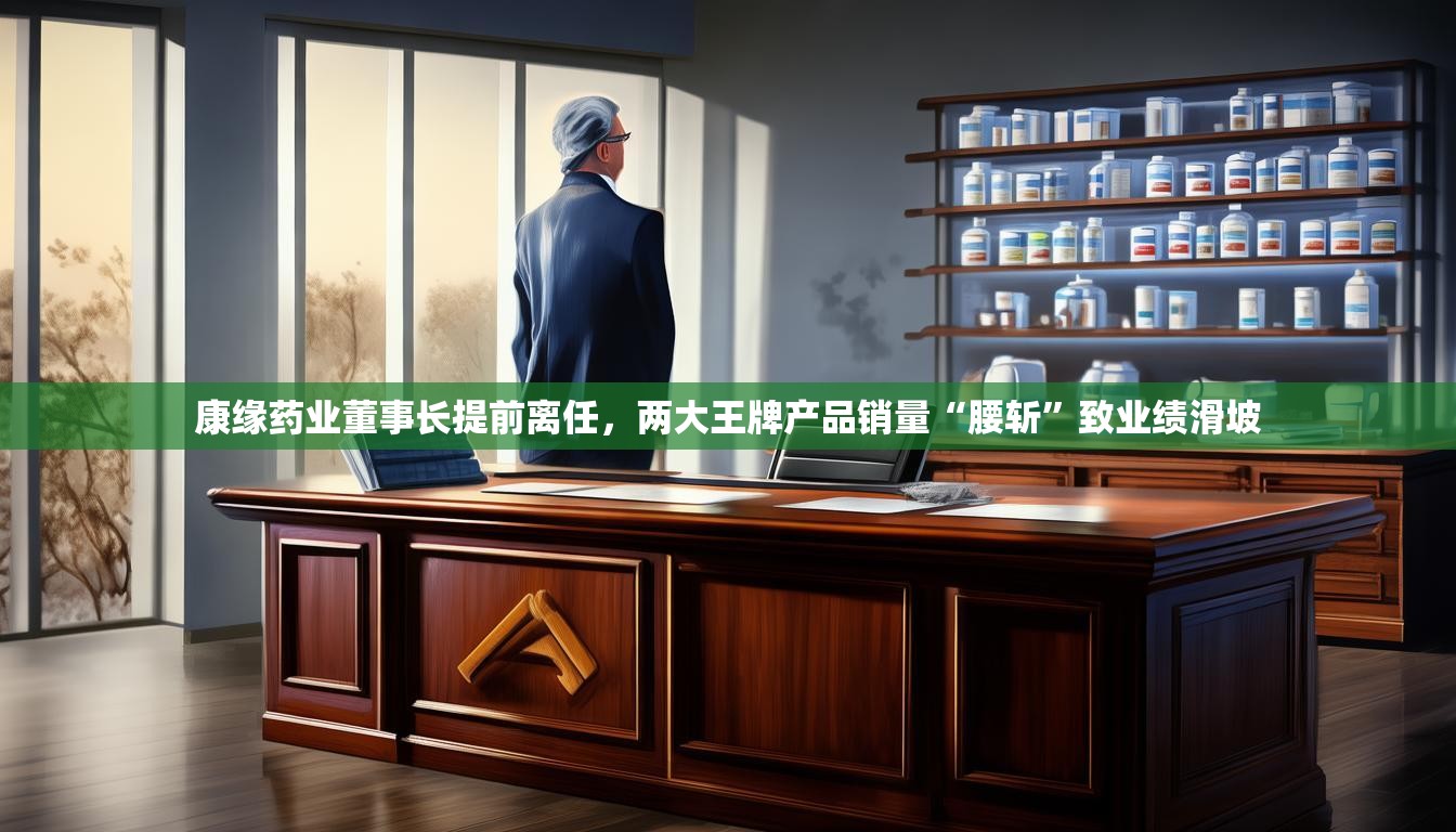康缘药业董事长提前离任，两大王牌产品销量“腰斩”致业绩滑坡