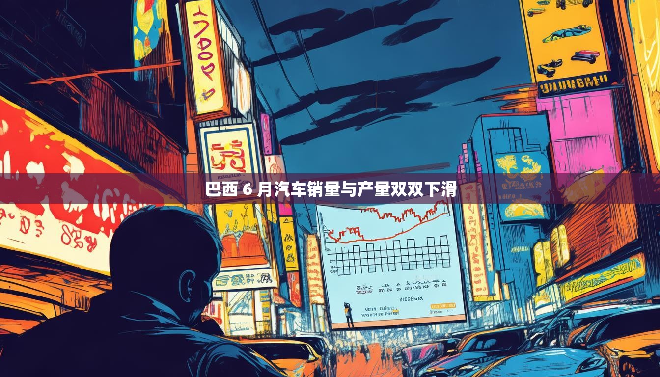 巴西 6 月汽车销量与产量双双下滑
