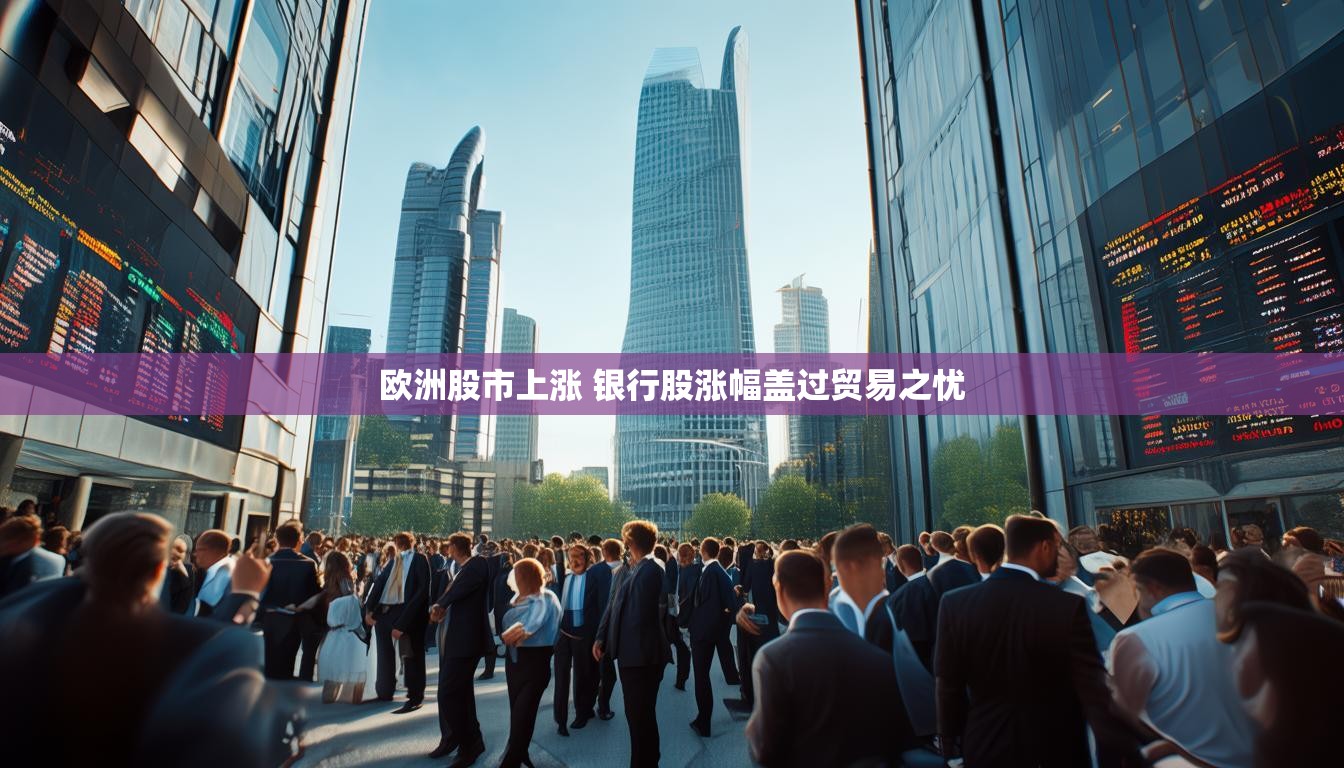 欧洲股市上涨 银行股涨幅盖过贸易之忧