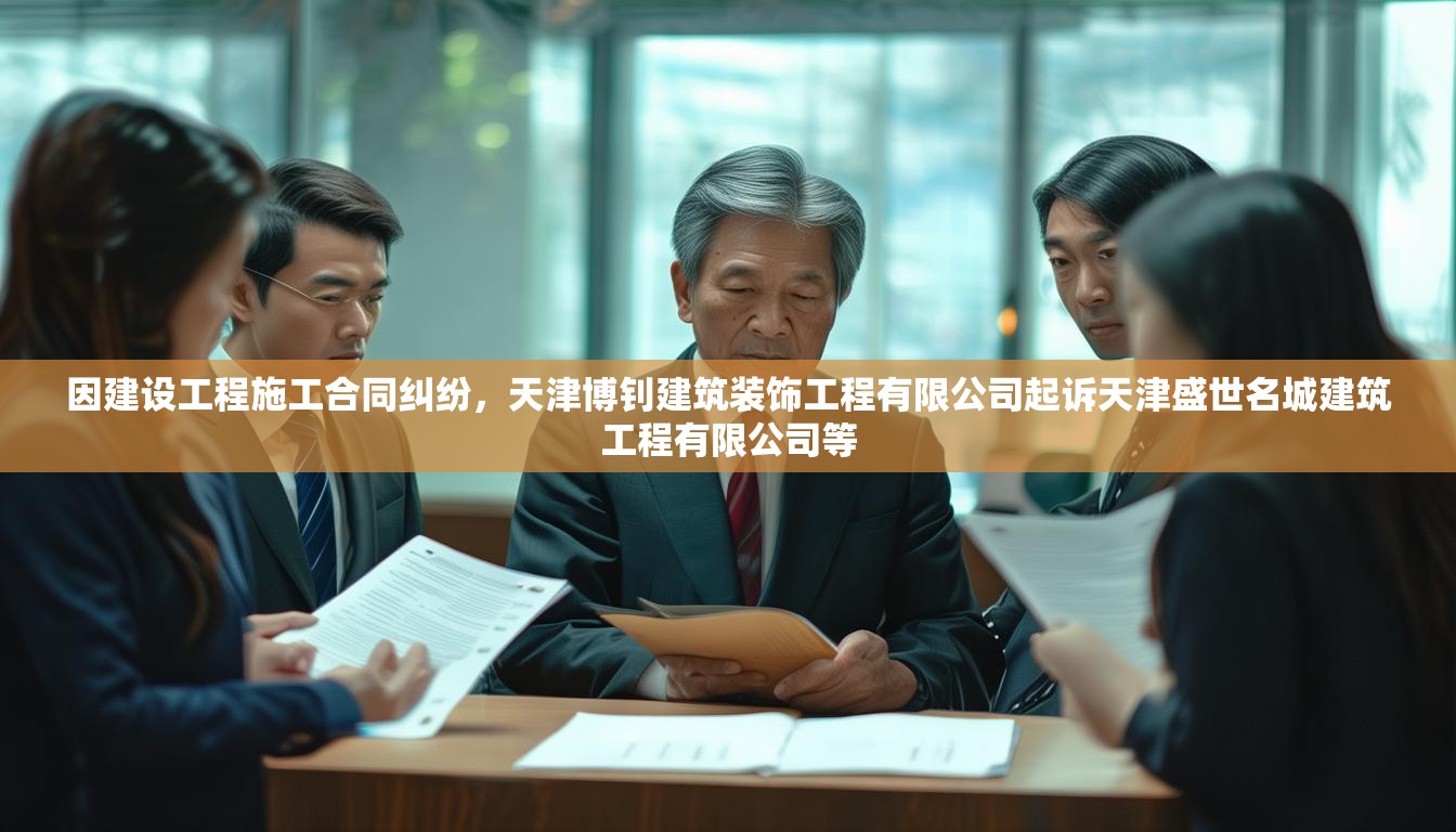 因建设工程施工合同纠纷,天津博钊建筑装饰工程有限公司起诉天津盛世名城建筑工程有限公司等 因建设工程施工合同纠纷,天津博钊建筑装饰工程有限公司起诉天津盛世名城建筑工程有限公司等