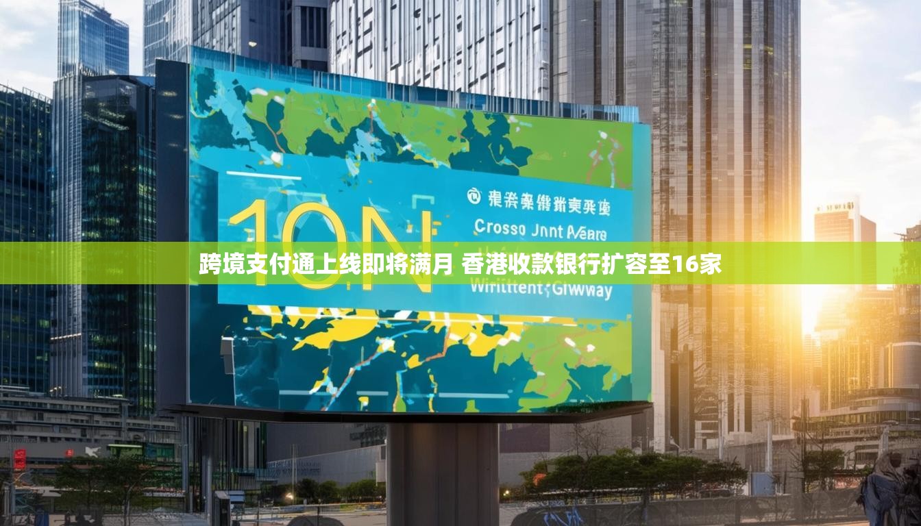 跨境支付通上线即将满月 香港收款银行扩容至16家