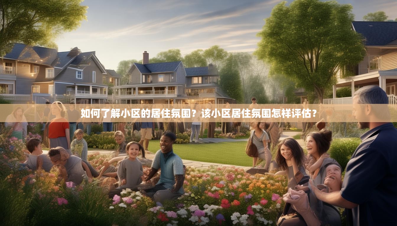 如何了解小区的居住氛围？该小区居住氛围怎样评估？