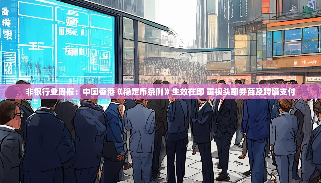 非银行业周报:中国香港《稳定币条例》生效在即 重视头部券商及跨境支付 非银行业周报:中国香港《稳定币条例》生效在即 重视头部券商及跨境支付